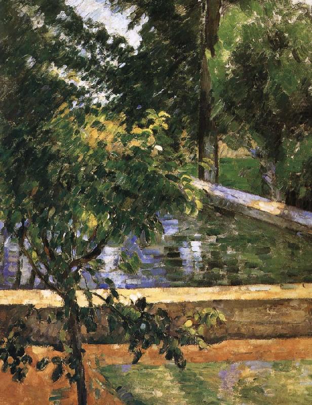 pool, Paul Cezanne